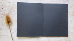 Album photos A4 portrait personnalisable fait main – reliure copte