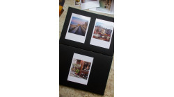 Album photos A4 portrait personnalisable fait main – reliure copte