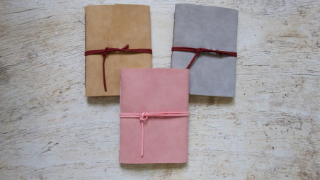 Les presque parfaits carnets de notes A6 en suède