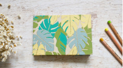 Carnet de croquis A6 paysage personnalisable fait main