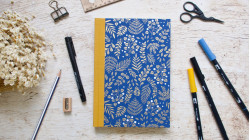 Carnet de notes A5 personnalisable fait main – couverture rigide