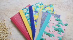 Carnet de notes A5 personnalisable fait main – couverture rigide