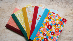 Carnet de notes personnalisable format moyen fait main