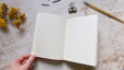 Carnet de notes personnalisable format moyen fait main