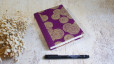 Carnet de notes - Spirales magenta