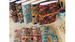 Carnet B6 liège personnalisable - Petit journal sur mesure fait main