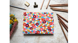 Carnet de croquis A5 fait main — Reliure copte, papier japonais | L'Atelier Reliure