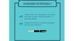 Carnet de notes A5 personnalisable fait main – couverture rigide