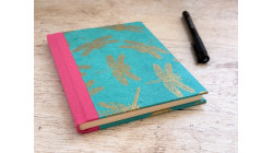 Carnet de notes à lignes - Libellules dorées