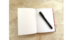 Carnet de notes pages blanches unies - Pissenlits dorés