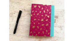 Carnet de notes pages blanches unies - Pissenlits dorés