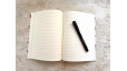 Carnet de notes A5 à lignes - Branches fleurs roses