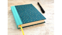 Agenda perpétuel format moyen - Lignes et pois
