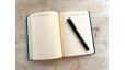 Agenda perpétuel format moyen - Lignes et pois