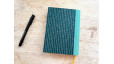 Agenda perpétuel format moyen - Lignes et pois