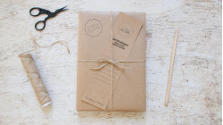 Carnet d’aquarelle A5 fait main – Papier Fabriano Artistico - Couverture en papier lokta