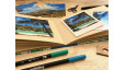 Album photos format A5 paysage - Oiseaux bleus