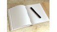 Carnet format A5 portrait en liège - Mauvais oeil