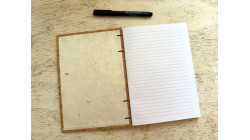 Carnet de notes format A5 - Reliure copte - Liège