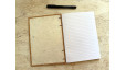 Carnet de notes format A5 - Reliure copte - Liège