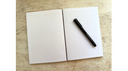 Carnet de notes format A5 - Reliure copte - Liège