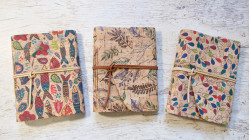 Carnet B6 liège personnalisable - Petit journal sur mesure vegan | L'atelier Reliure