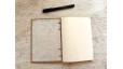 Carnet de notes format B6 - Reliure copte - Liège
