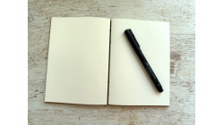 Carnet de notes format B6 - Reliure copte - Liège