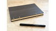 Carnet de notes format A5 - Reliure copte - Bois foncé