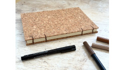 Bullet journal format A5 - Reliure copte - Liège