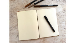 Bullet journal format A5 - Reliure copte - Liège