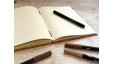 Bullet journal format A5 - Reliure copte - Liège