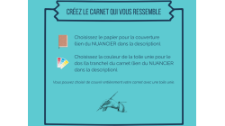 Carnet de partition personnalisable fait main | Cahier de musique