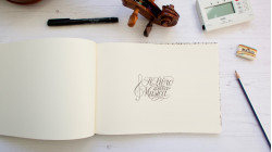 Carnet de partition personnalisable fait main | Cahier de musique