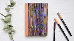 Bullet journal A5 personnalisable fait main — Carnet à points sur mesure | L'Atelier Reliure