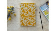 Carnet d'aquarelle A5 portrait Papier Fabriano Artistico couverture en papier lokta Mikado jaune