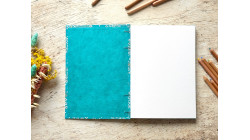 Carnet de croquis A5 fait main — Reliure copte, papier japonais | L'Atelier Reliure