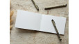 Carnet de croquis A6 fait main — Reliure copte, papier japonais | L'Atelier Reliure