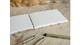 Carnet de croquis A6 fait main — Reliure copte, papier japonais | L'Atelier Reliure