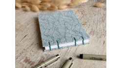 Carnet de croquis A6 fait main — Reliure copte, papier japonais | L'Atelier Reliure
