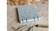 Carnet de croquis A6 fait main — Reliure copte, papier japonais | L'Atelier Reliure