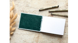 Carnet de croquis A6 fait main — Reliure copte, papier japonais | L'Atelier Reliure