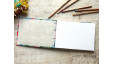 Carnet de croquis A5 fait main — Reliure copte, papier japonais | L'Atelier Reliure
