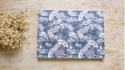 Grand carnet aquarelle A4 personnalisable fait main - Arches 300g | L'atelier Reliure