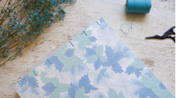 Grand carnet aquarelle A4 personnalisable fait main - Arches 300g | L'atelier Reliure