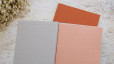 Cahier unique A5 avec du papier fait main 100 % recyclé - Papier coloré Automne