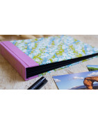 Albums photos artisanaux faits main — Reliure copte et long stitch, papier noir 250g | L'Atelier Reliure