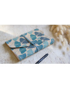 Carnets d'écriture artisanaux — Liège naturel & papier japonais | L'Atelier Reliure
