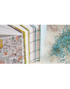 Carnets de croquis artisanaux faits main — Reliure copte, papier Fabriano | L'Atelier Reliure