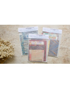 Packs de papiers aquarelle & japonais — Chutes d'atelier artisanal | L'Atelier Reliure